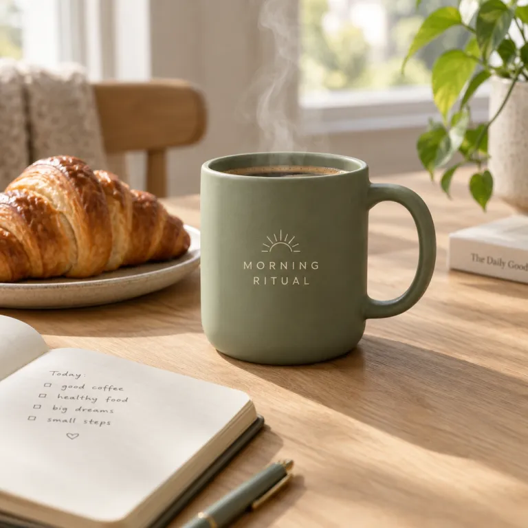 Branded mug mockup